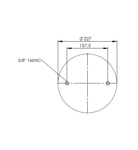 3 Katlı Körük Komple D300mm W013588027 - 83.88.777.91337