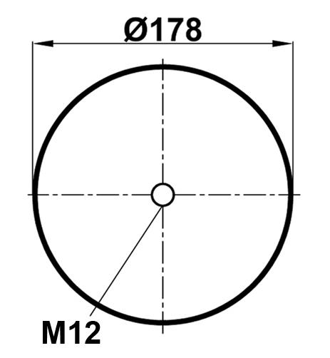 Körük Pistonsuz 3912K - 92.88.777.91395