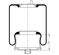 17.88.777.91397 - Körük Komple Metal Piston 819Np01