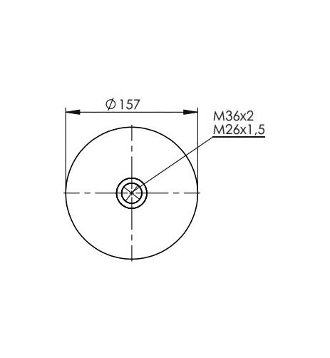 Körük Komple Metal Piston 819Np01 - 17.88.777.91397