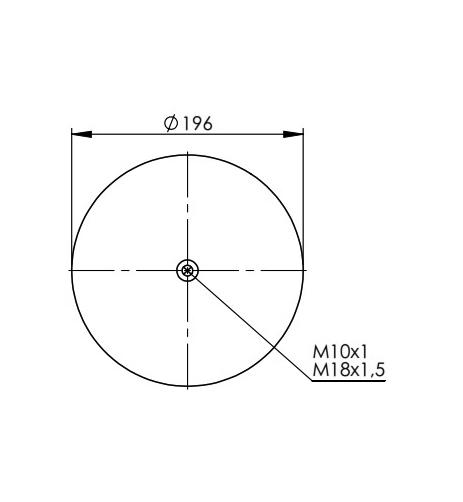 Körük Komple Metal Piston 819Mb - 17.88.777.91398