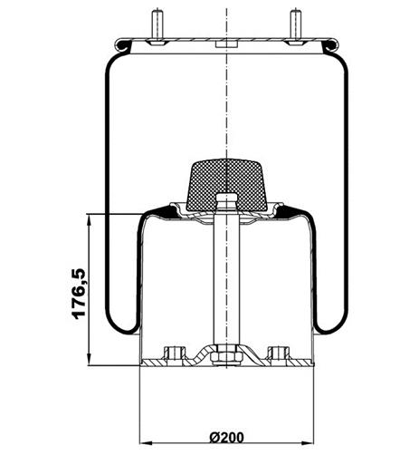 Körük Komple Metal Piston 3042 - 92.88.777.91399