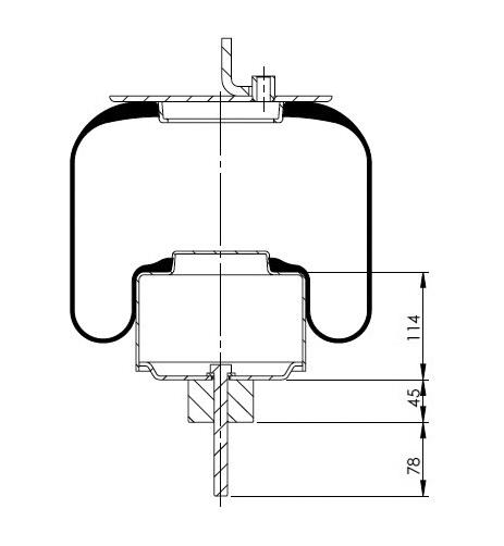 Körük Komple Metal Piston 1Sc23025 - 15.88.777.91401