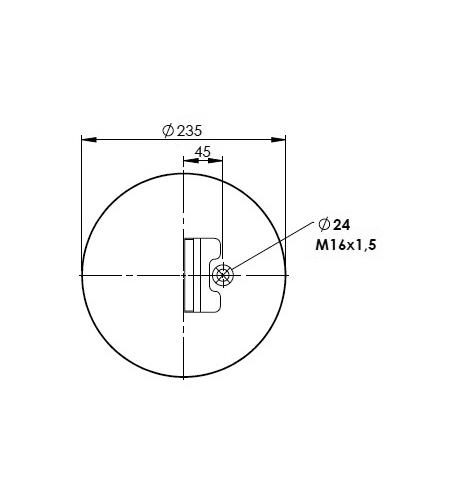 Körük Komple Metal Piston 1Sc23025 - 15.88.777.91401