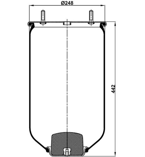 Körük Pistonsuz M16 4022Np02 - 41.88.777.90011