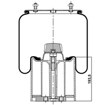 39.88.164.90297 - Körük Komple Plastik Piston 941Mb