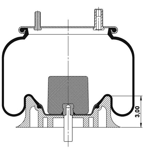 Körük Komple Plastik Piston W013589039 - 42.88.777.90731