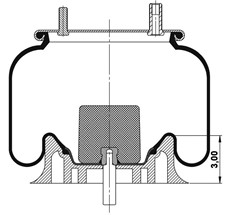 42.88.777.90731 - Körük Komple Plastik Piston W013589039