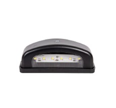 83.99.497.60050 - Number Plate Lamp 6-Leds Black