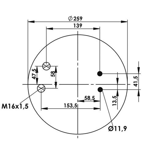 Körük Komple Metal Piston W01m588633 - 13.88.777.91024