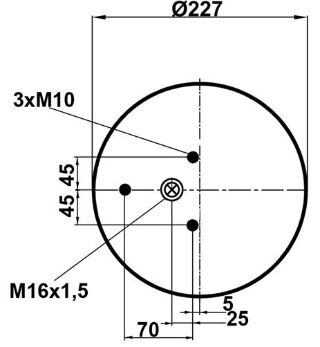 Körük Komple Metal Pıston 889Mk2 - 14.88.164.90082