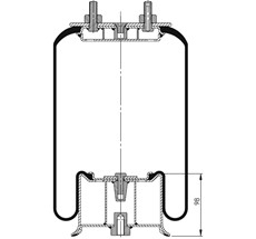 31.88.777.91002 - Körük Komple Metal Piston V1G12b-7